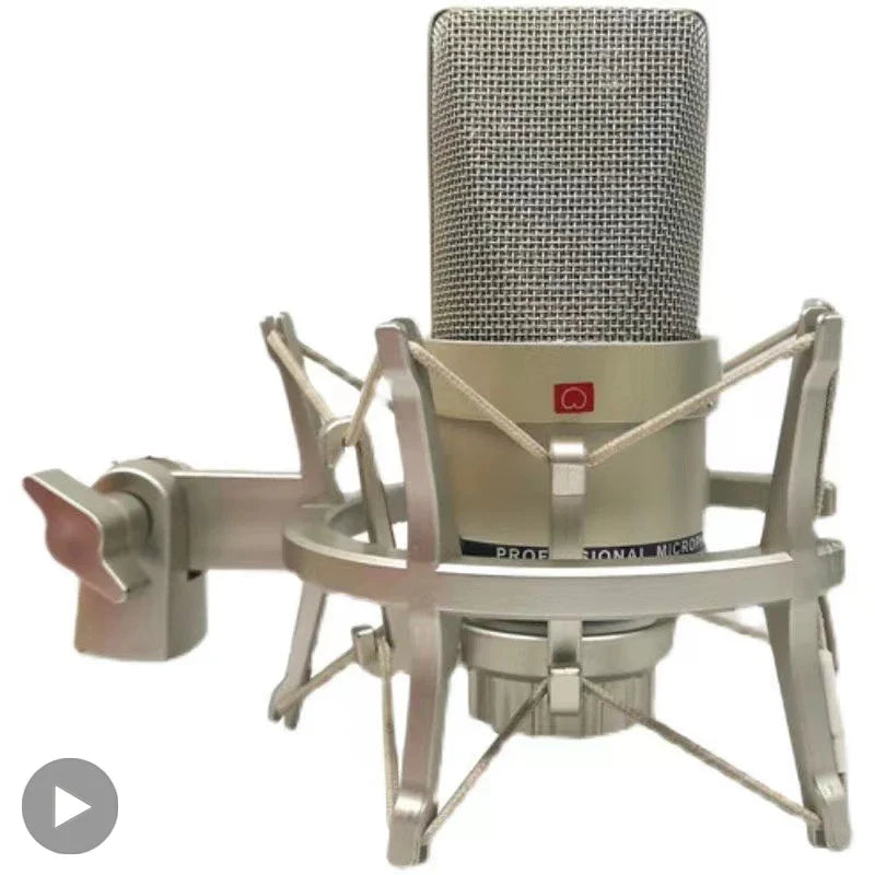 AyeBeau Studio Condenser Microphone – Wired Cardioid Mic Kit