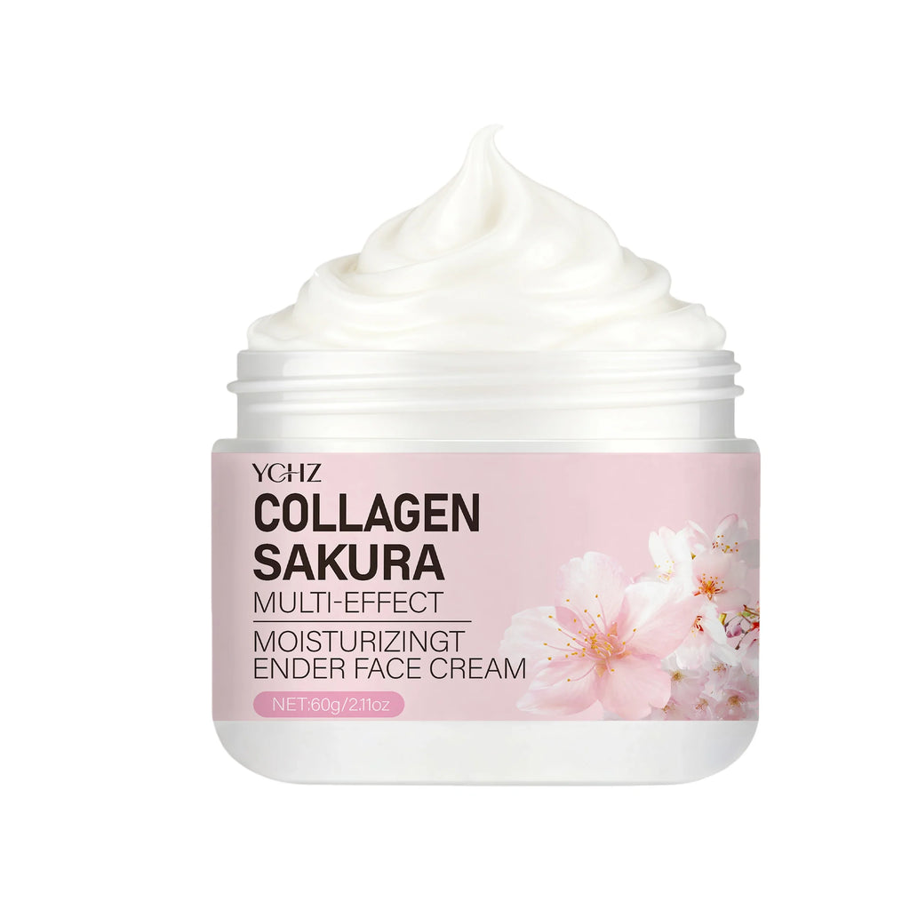 Sakura Collagen & Niacinamide Face Cream | Hydrating & Lifting