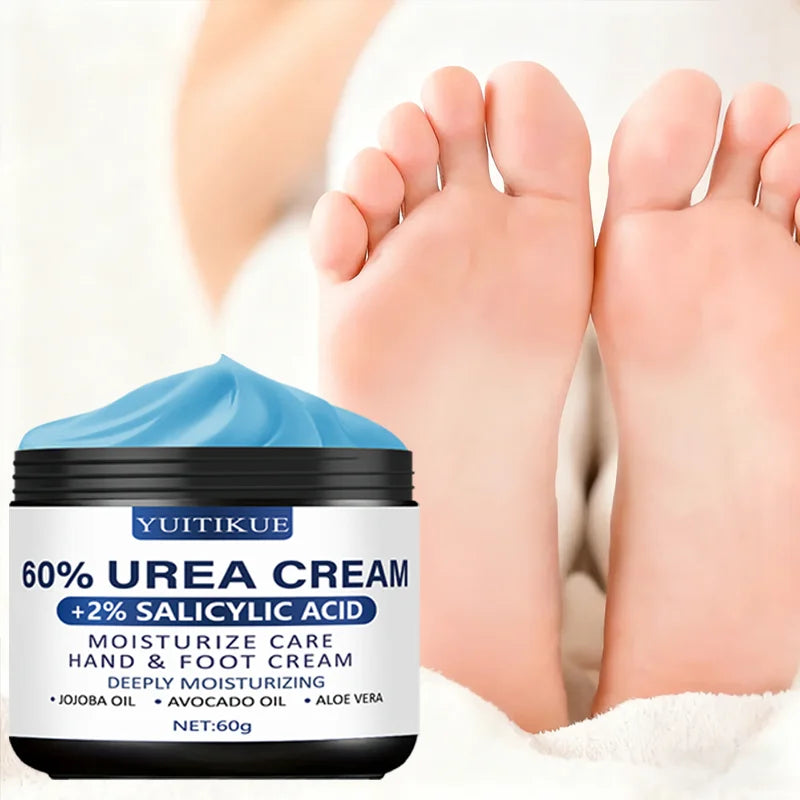YUITIKUE 60% Urea Foot Cream 60g – Soft Heels & Smooth Skin