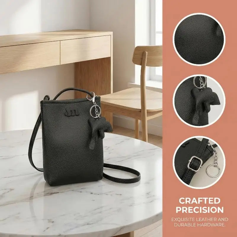 Women's PU Leather Crossbody Bag | Large Capacity Shoulder Purse