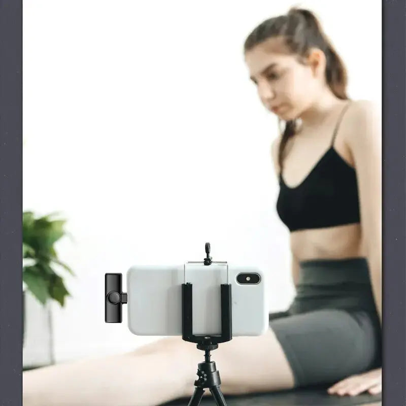AyeBeau K11 Dual Wireless Lavalier Mic – iPhone & Android