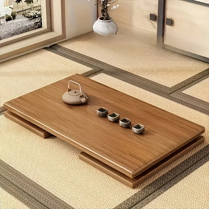 Bamboo Folding Low Table – Japanese Style Bedroom & Study