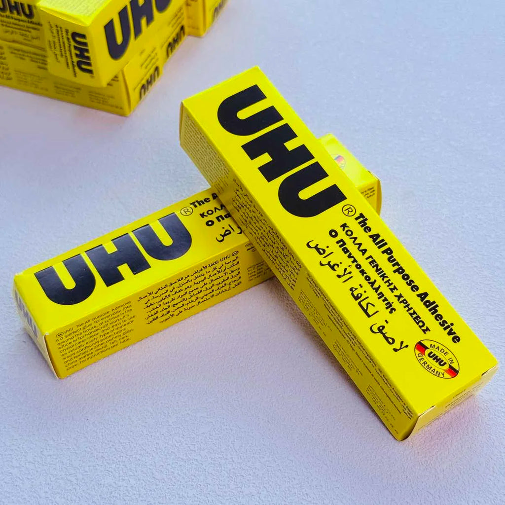 UHU Transparent Strong Glue | Glass Metal Wood Shoe Adhesive