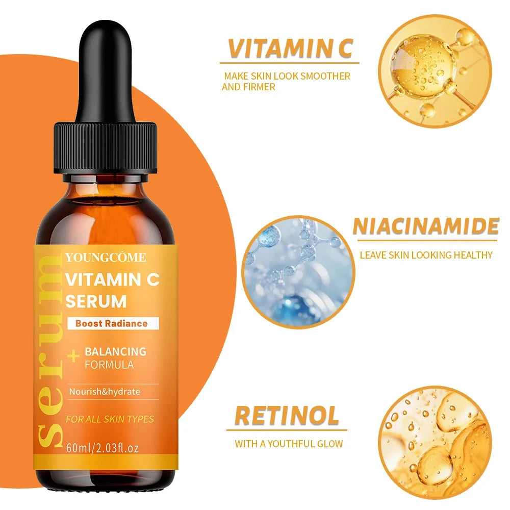 YOUNGCOME Vitamin C Serum – Glow-Boosting Daily Face Serum