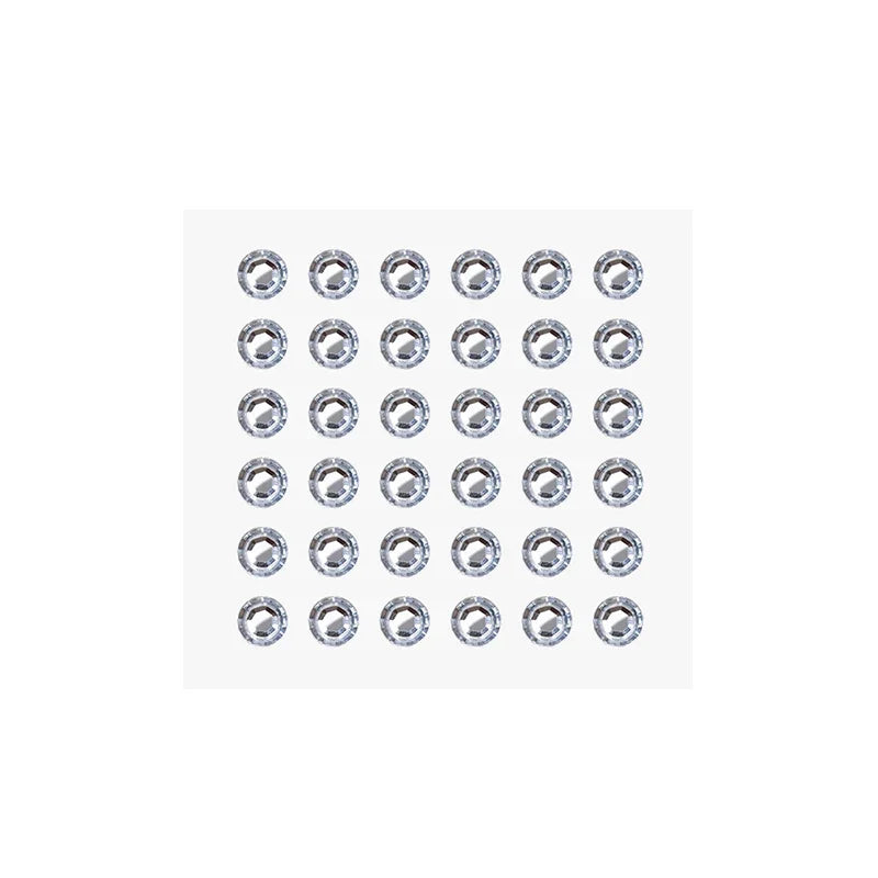 Self-Adhesive Crystal Rhinestone Stickers – Face, Hair & Body Gems