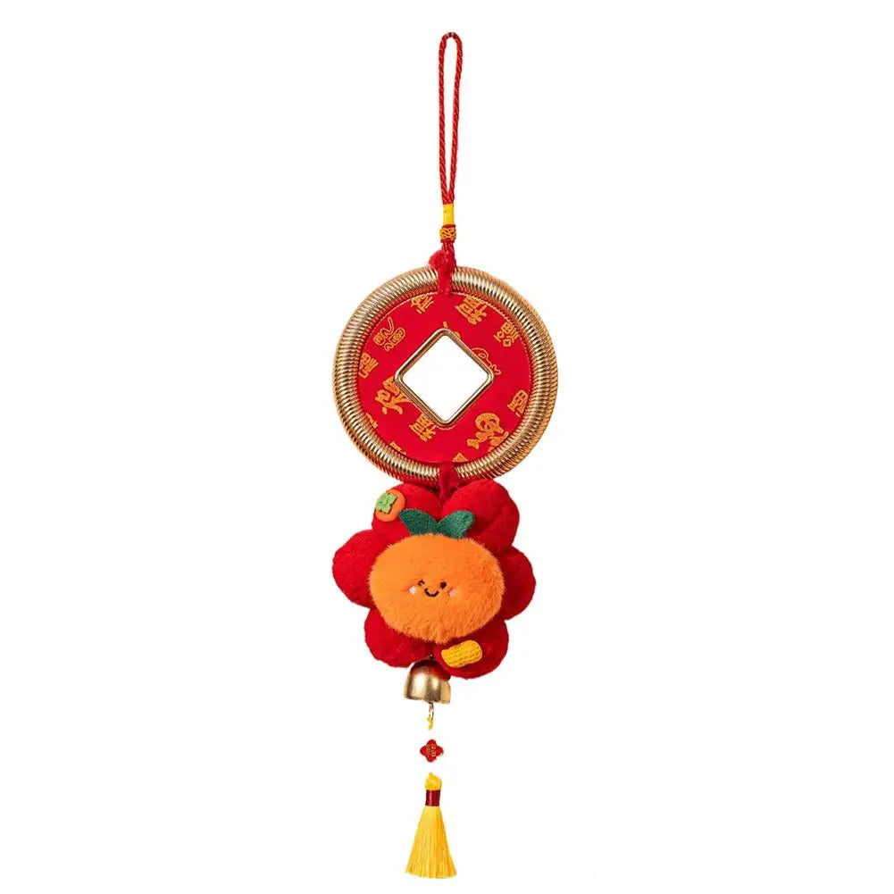 Year of the Horse Red Plush Hanging Ornament | Spring Festival