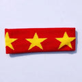 Women's No-Slip Yoga Headbands – Star Print Hair Wraps 1-2 Pc