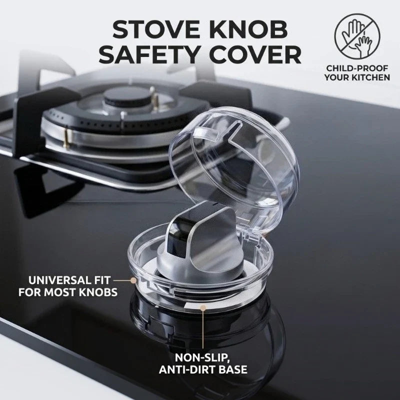 Household Gas Switch Protective Cover Child Proof Stove Oven Knob