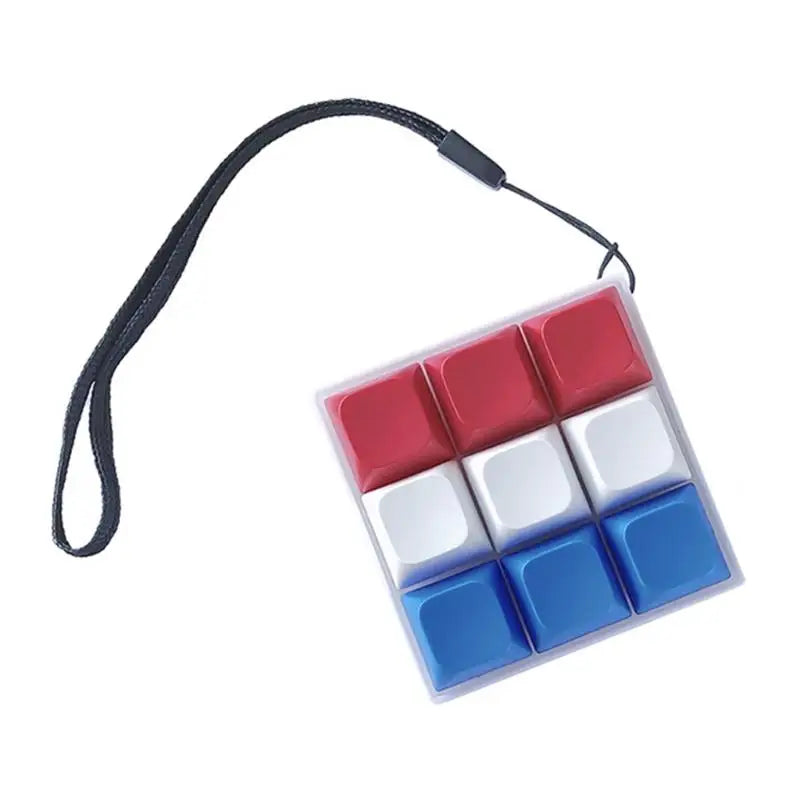 Anxiety Relief Fidget Keychain Toy | Stress Press for Adults & Kids
