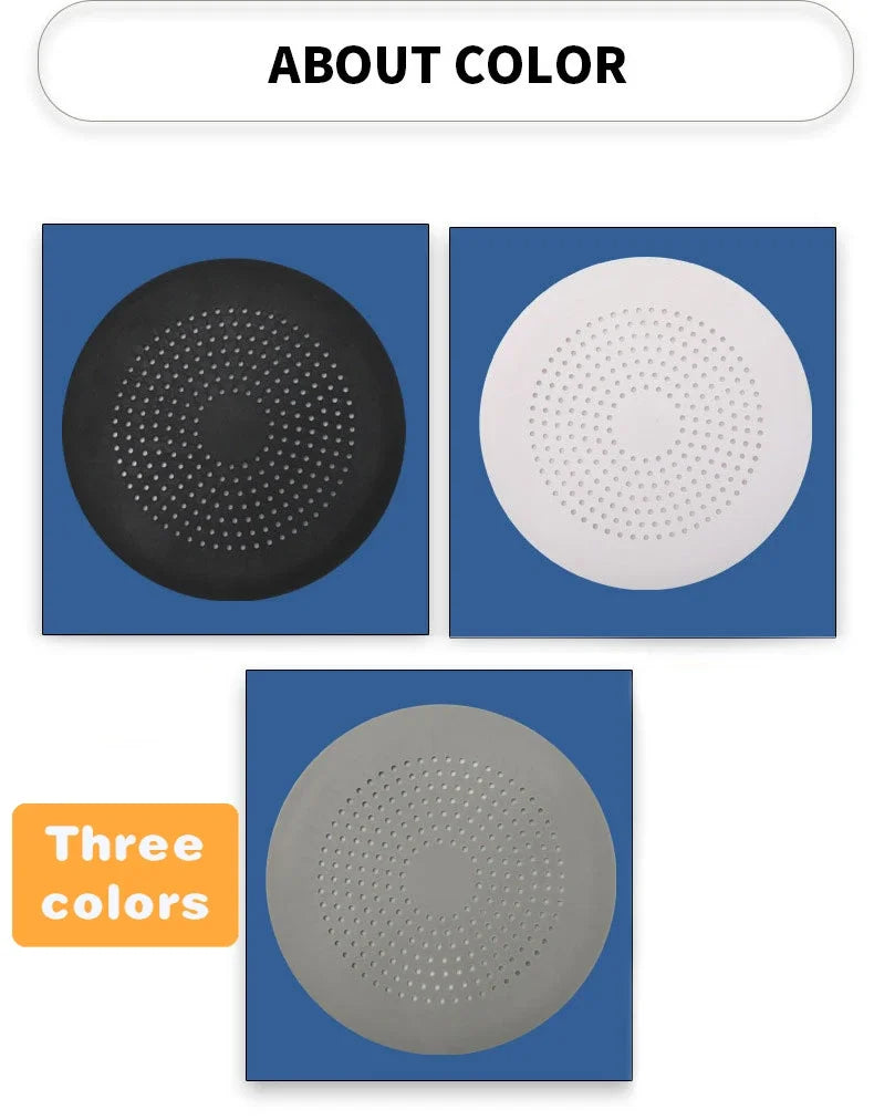 Silicone Shower Drain Hair Catcher & Sink Strainer Cover