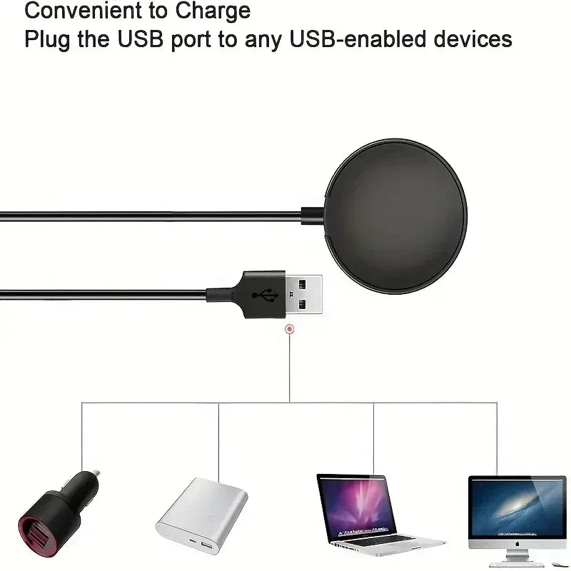 2026 Magnetic Watch Wireless Charger Samsung Galaxy 8 7 6 5 4 3 Fast
