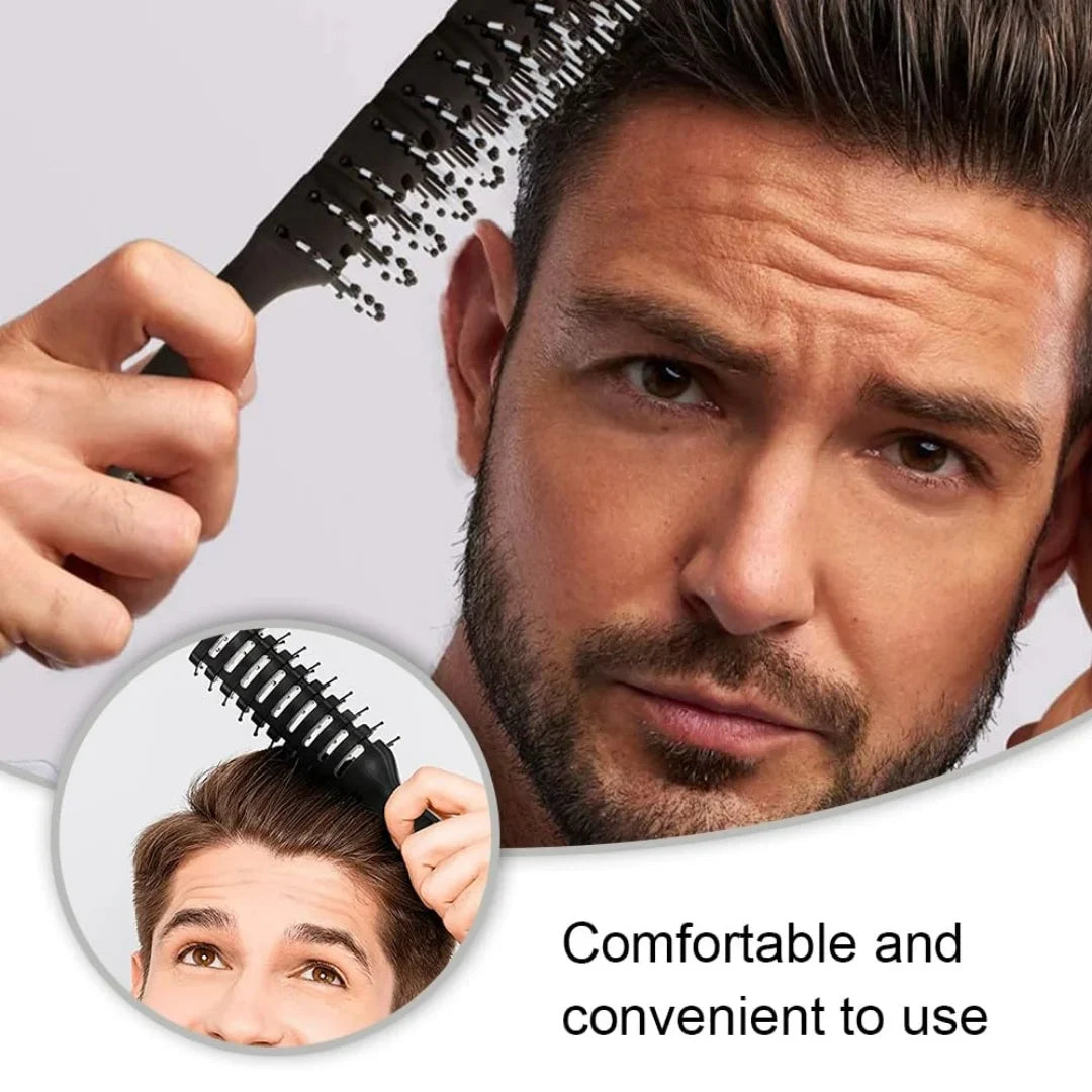 Fish Bone Barber Comb | Hair Styling & Dyeing Tool