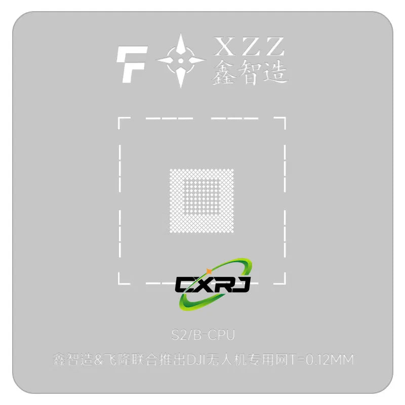 BGA Reballing Stencil for DJI Drones – CPU EMMC DDR Repair