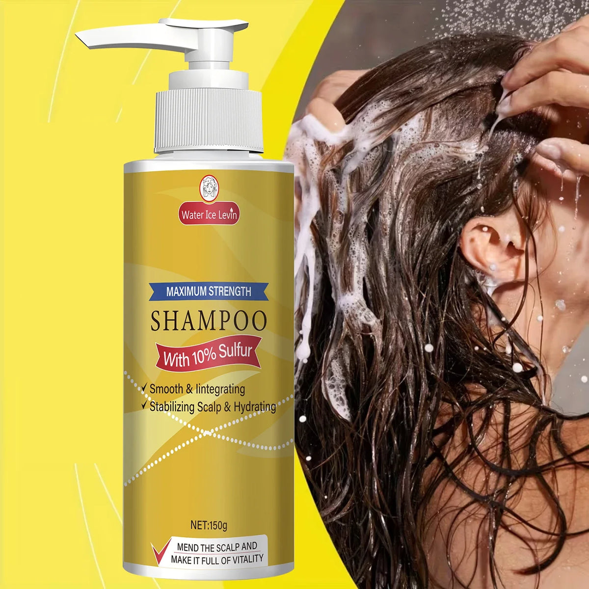 10% Sulfur Shampoo – Scalp Smoothing & Hydrating | All Hair