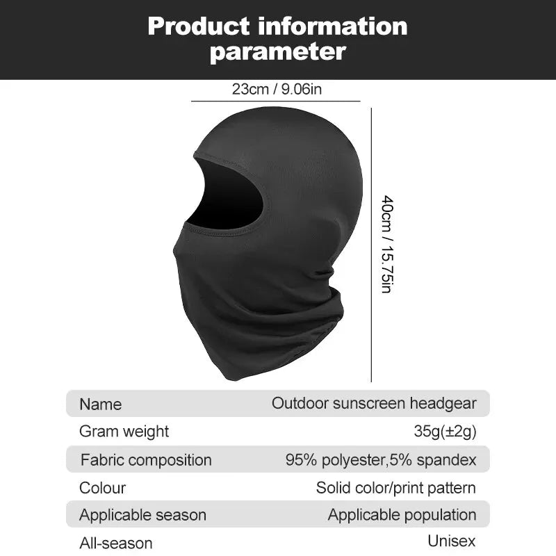 Ice Silk UV Sun Mask – Windproof Scarf for Cycling & Fishing