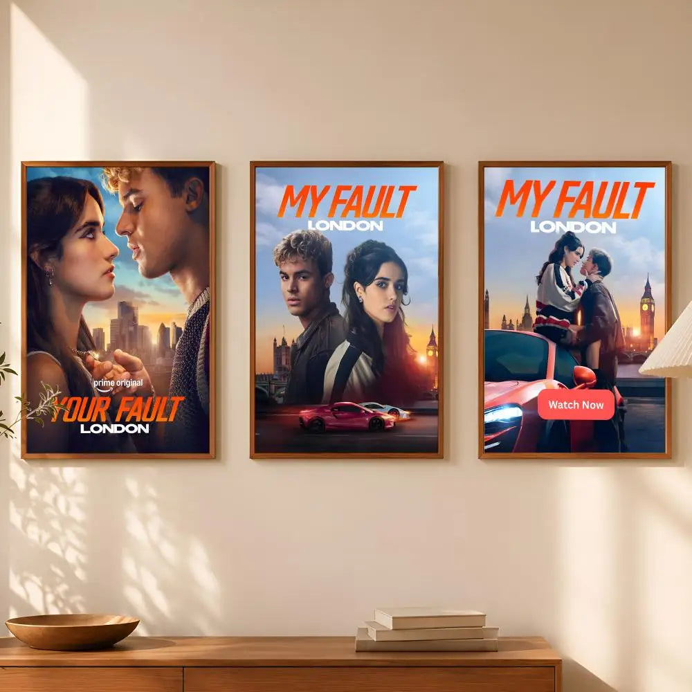 My Fault Movie Poster – Self-Stick HD PVC Waterproof Wall Art