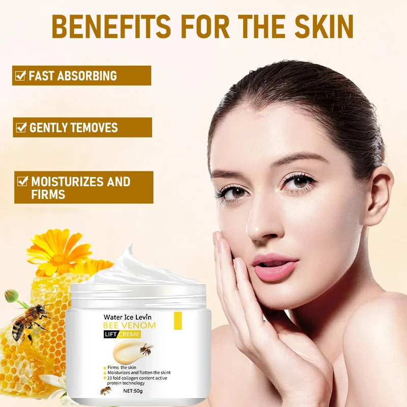 Bee Venom Facial Lifting Cream with Hyaluronic Acid – 50g
