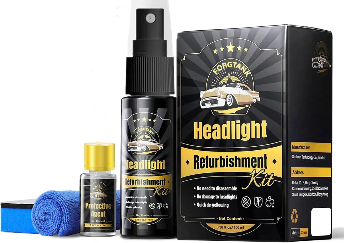 Car Headlight Restoration Restoring Like-new Condition Covers 3