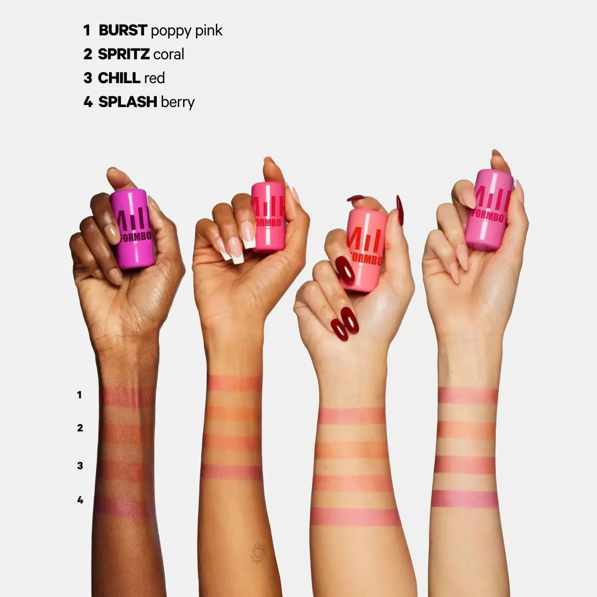 LAIKOU Jelly Blush Stick – 3-in-1 Blush, Lip & Eyeshadow