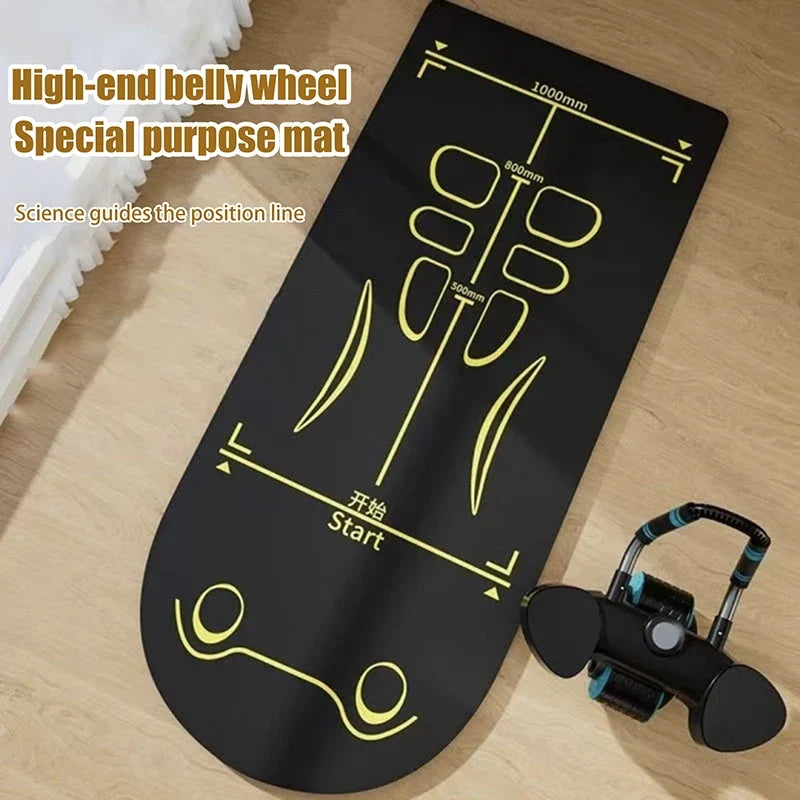 Non-Slip TPE Kneeling Mat – Thick Cushioned Yoga & Gym Pad
