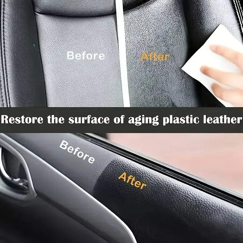 40-Pack Car Interior Wet Wipes – Dashboard, Seats & Trim