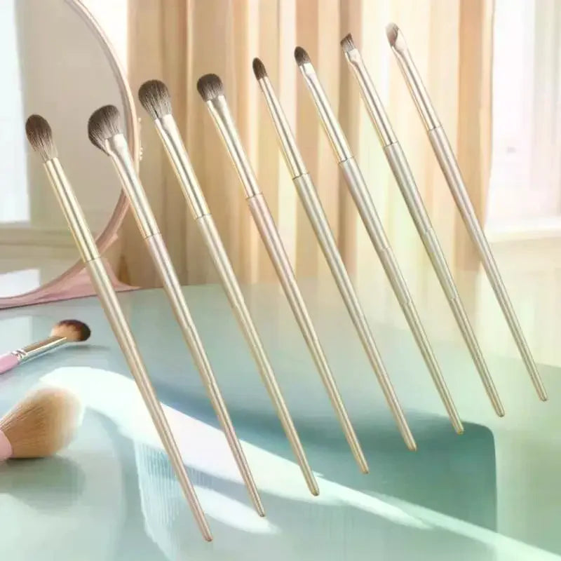 8-Piece Eye Makeup Brush Set – Soft Eyeshadow & Eyeliner