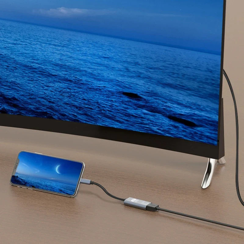 4K USB-C to HDMI Cable 30/60Hz – MacBook, iPad & iPhone 15