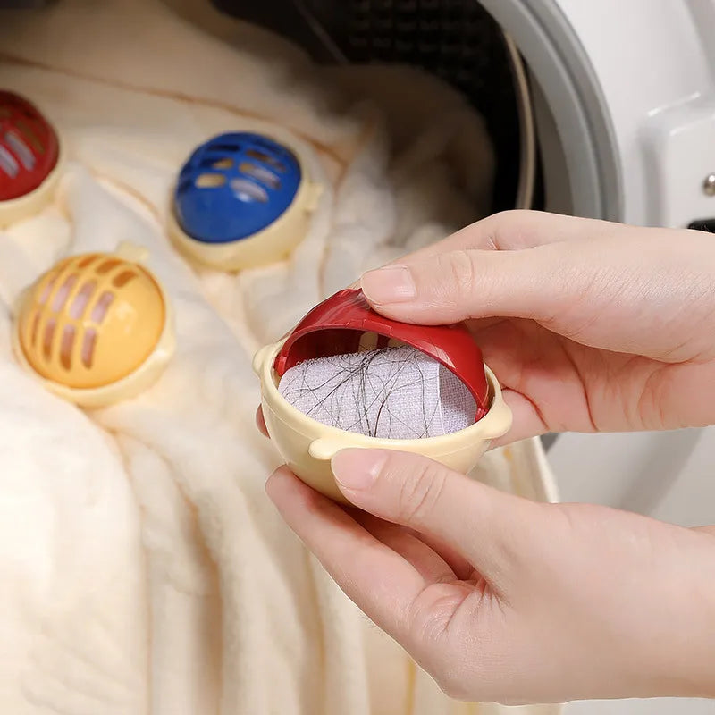 Laundry Balls Hair Catcher & Lint Filter for Washing Machines