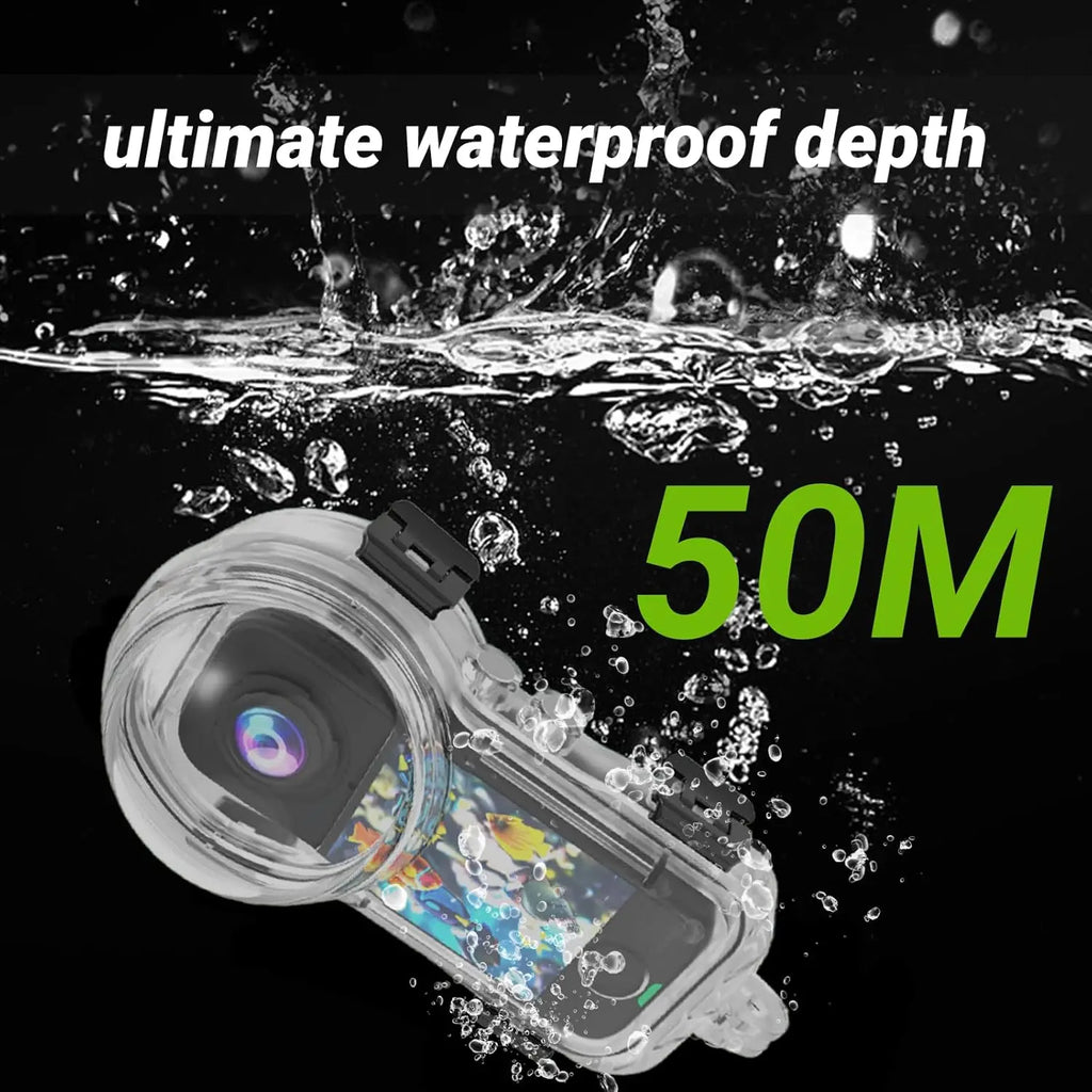Insta360 X4 Air Waterproof Dive Housing – 50m Anti-Fog Case