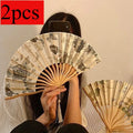 Chinese Folding Fan – Traditional Style Summer & Photo Prop