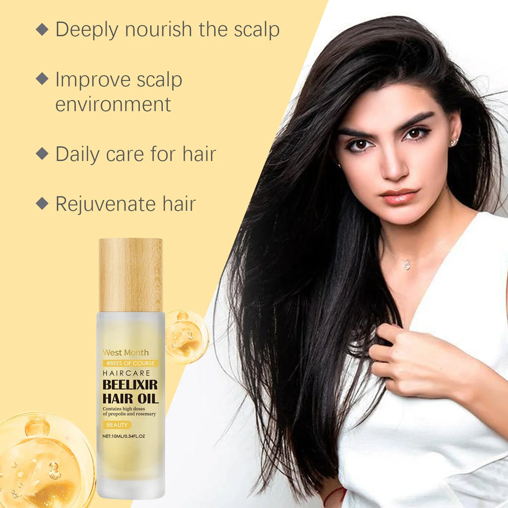 WEST MONTH Honey Hair Oil – Nourishing Scalp & Hair Treatment