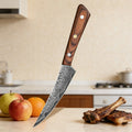 67-Layer Damascus Steel Chef Knife Blank Blade | DIY Knife Making