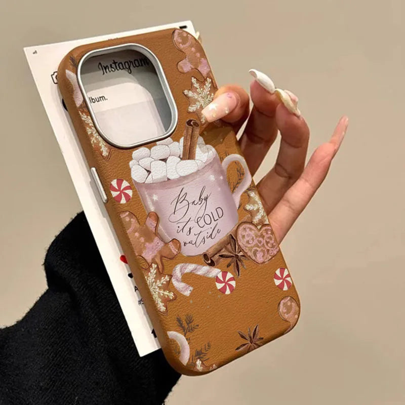 Christmas Coffee Phone Case for Xiaomi 14T 13T | Soft TPU Cover