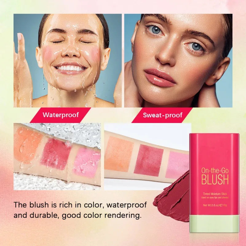 LUXURYTO Blush Stick – Waterproof Matte Contour Makeup