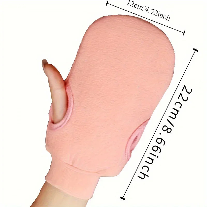 Exfoliating Bath Gloves – Body Scrub, Spa & Shower Massage