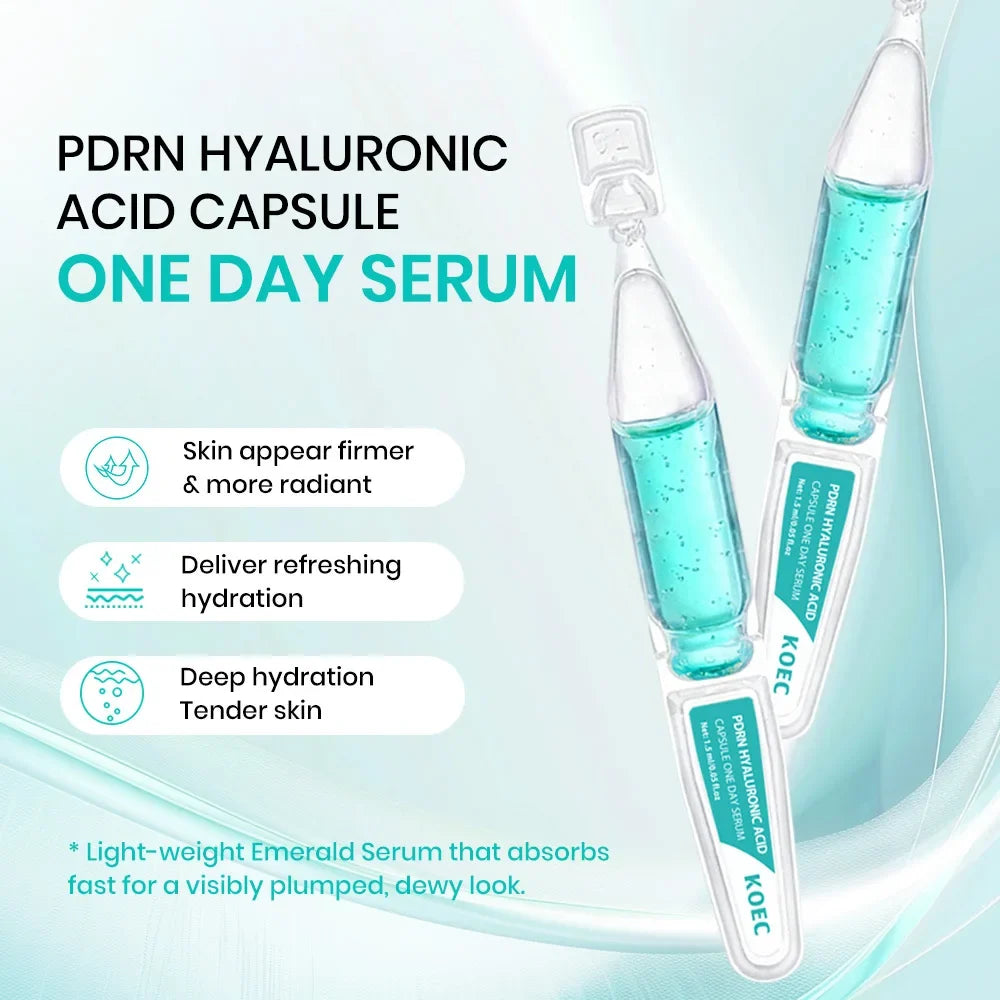 Salmon PDRN & Hyaluronic Acid Serum – Niacinamide & Peptide