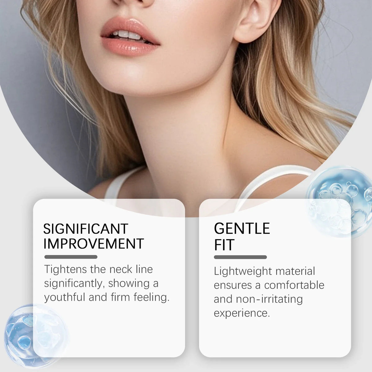 Hyaluronic Acid Neck Lifting Patches – Firm & Smooth 12 PCS