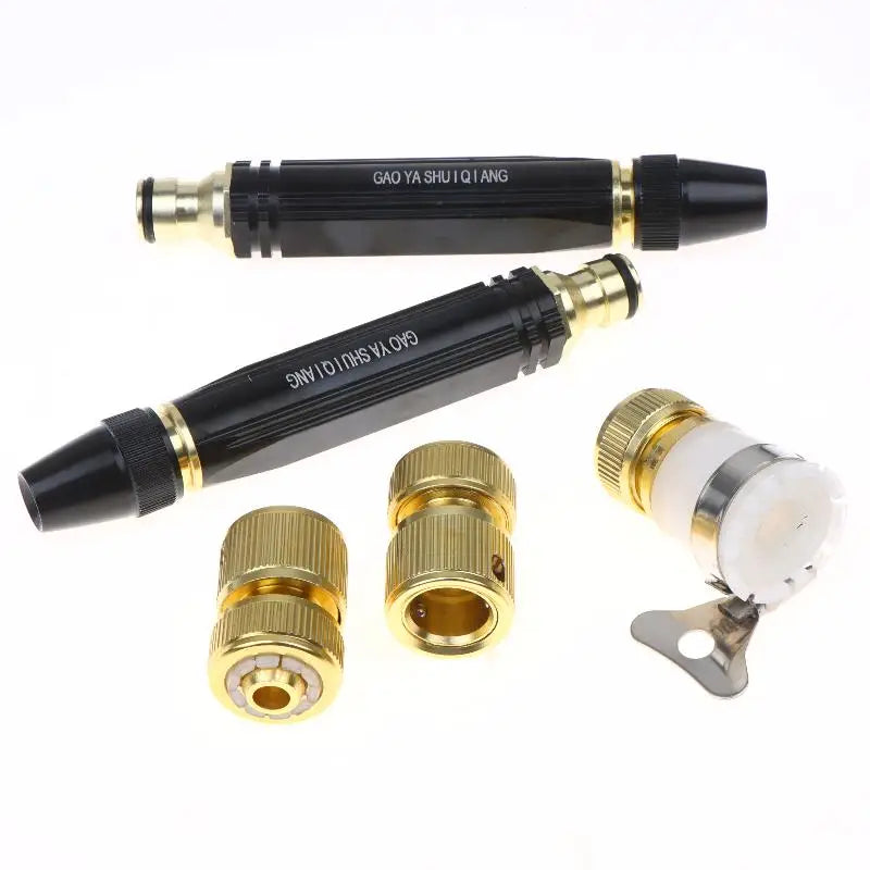 High Pressure Garden Hose Jet Spray Nozzle | Metal Power Washer