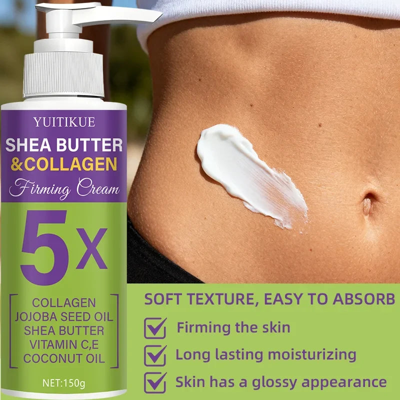 YUITIKUE Shea Butter Firming Body Cream 150g | Tone & Glow