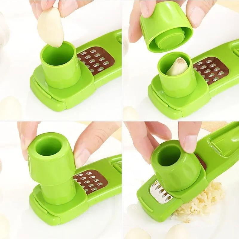 Mini Manual Garlic Grinder & Press | 1 Pack Kitchen Gadget