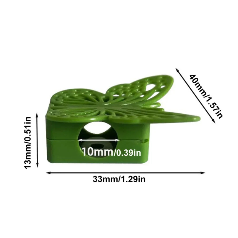 Butterfly Plant Climbing Clips | Wall Vine & Flower Support 10pk