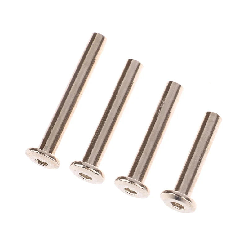Stainless Steel Luggage Wheel Bolts & Rivets – 4-Set 6×30–45mm