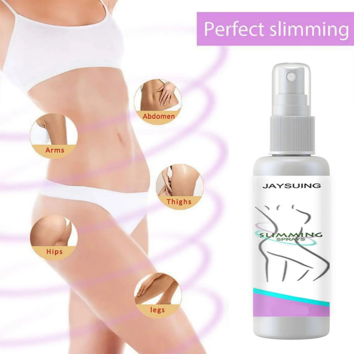 TRSTAY Body Firming Sculpting Spray – Hyaluronic Acid & Peptides