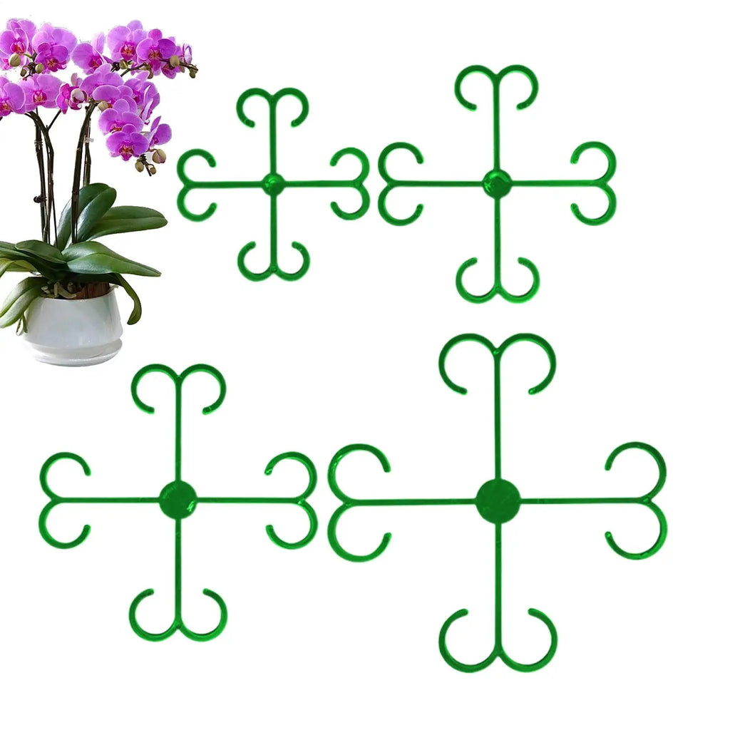 Plant Stem Support Clips – 4 Pcs Multi-Size Vine Climber Set