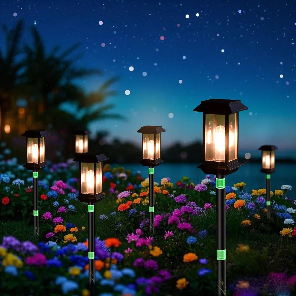 Solar Lamps Outdoor Garden Household Waterproof Tungsten Filament