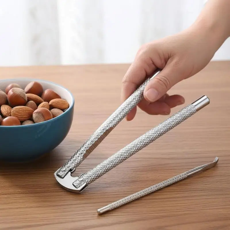 Heavy Duty Stainless Steel Walnut & Nut Cracker Tool