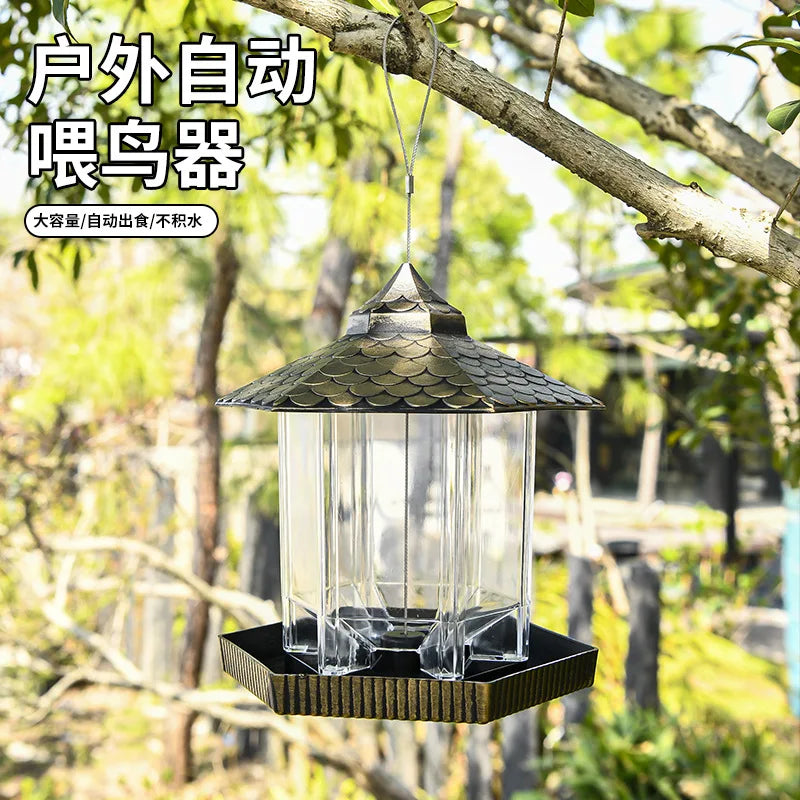 Outdoor Hanging Bird Feeder Best-selling Garden Backyard Easy Fill