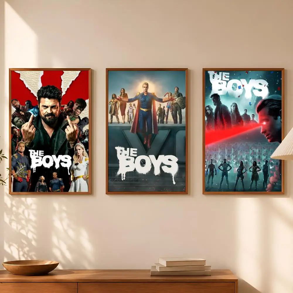 The Boys TV Series Self-Stick HD Wall Poster – Waterproof Art
