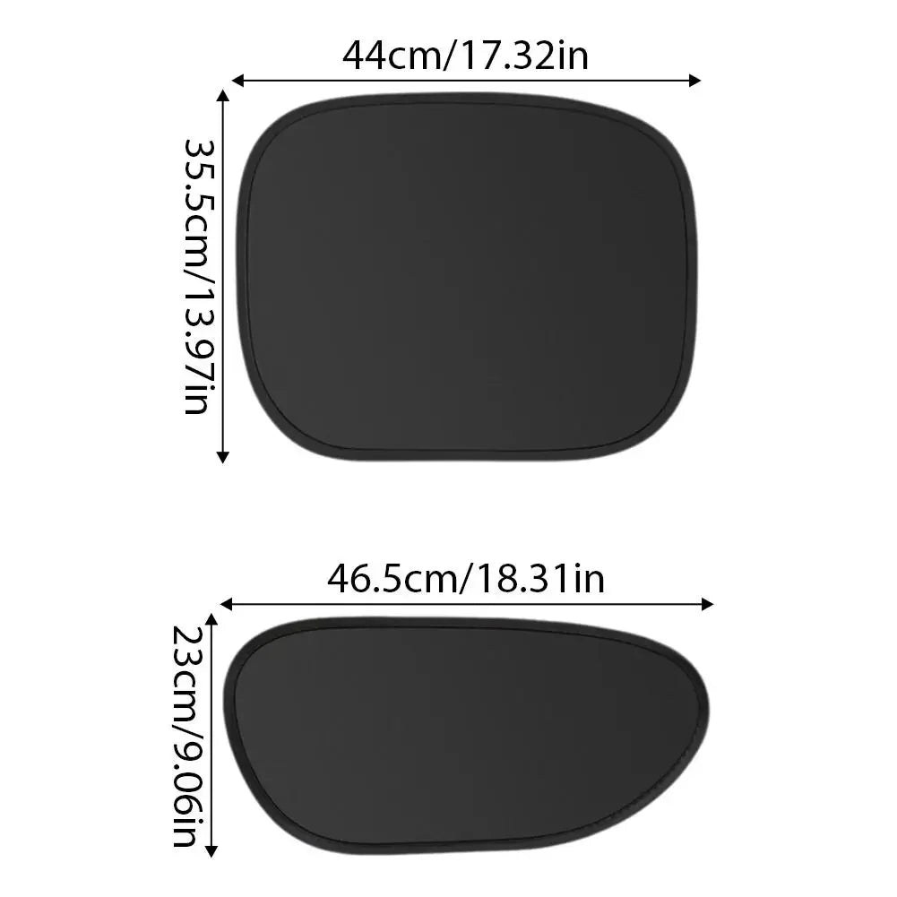 Universal Car Window Sun Shade – UV & Anti-Glare Cover