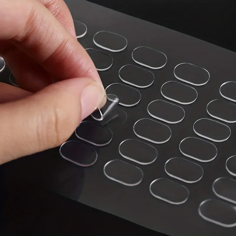 Transparent Double-sided Tape Pads Non-marking Anti-skid Adhesive DIY